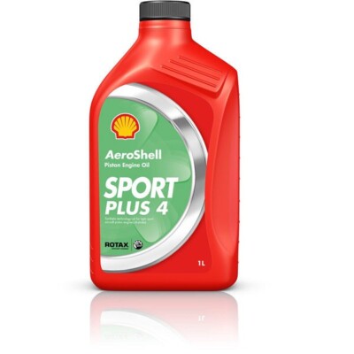 NEW Aeroshell Oil Sport Plus 4 - 1 Liter - Light/Ultralight Aircraft