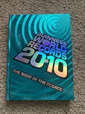 Guinness Book Of World Records 2010- Hardback Book. Book Of The Decade. Nice
