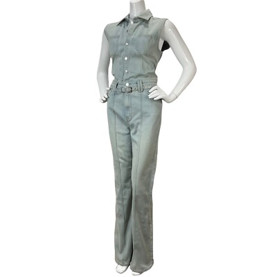 Current Elliott Jumpsuit Womens Sz The Zenith Denim Wide Lg