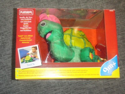 Playskool Hasbro Knuffis Krabbel Schildkröte mit Baby,regt Babys zum Krabbeln an