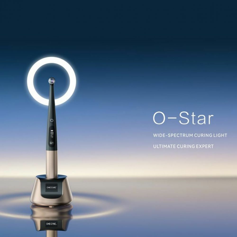 Lampe De Polymérisation Dentaire Woodpecker O-Star 1 Seconde - 3000 MW/cm² - Neuf Pour Dentiste