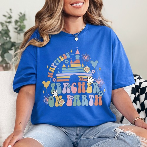 Disney Happiest Teacher On Earth Shirt, First Day Of School Shirt, 201559 - Picture 18 of 24