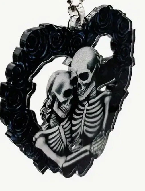 Till Death Does Us Apart - Colgante con cadena pequeña Foto 2 de 3