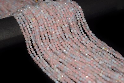 Natürlicher rosa Morganit facettierte runde Form 3 MM AAA ++ Qualität Edelste...