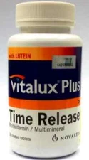 NEW! VITALUX Plus Time Release Multivitamin & Multimineral 30's Free Shipping