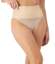 Maidenform Women's Shapewear Tame Your Tummy Lace Shaping Thong 3XL NIP