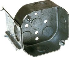 Raco Octagon Steel Junction Box Gray