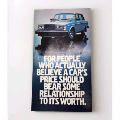 Vintage Volvo Original Magazine Advertisement 