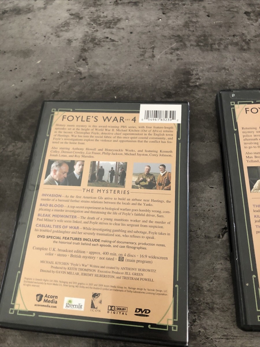 (未使用･未開封品)Foyle&#39;s War: Set 4 [DVD] Amazon.com: FOYLE'S WAR: SET 4 : Michael Kitchen