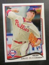 2014 Topps, Philadelphia Phillies - DAVID BUCHANAN (RC) 