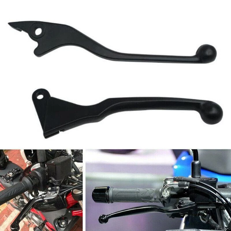 Palanca de freno delantera 8 mm 1 par de manija de motocicletas con embrague CNC universal Foto 2 de 4