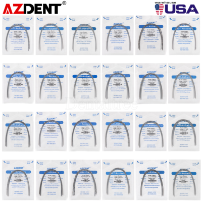 #ad #ad AZDENT Dental Orthodontic Super Elastic Niti Arch Wire Rectangular Ovoid Form US $141.68