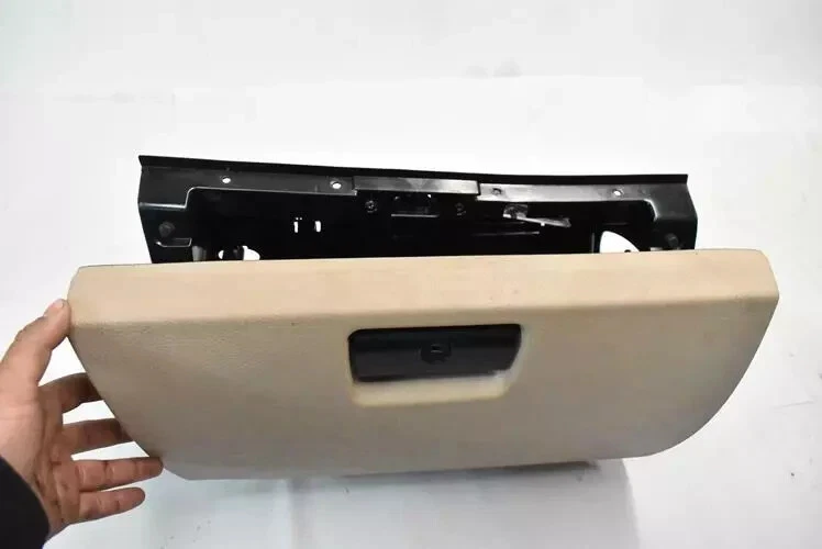 00-06 BMW X5 E53 tablero guantera guantera compartimento de almacenamiento beige OEM Foto 2 de 4