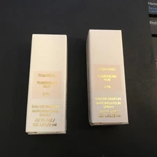 2 x TOM FORD TUBEREUSE NUE Eau de Parfum Spray .07 oz New in Box Free Shipping