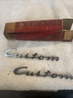 1949 1950 DeSoto Custom Chrome Nameplates N O S MoPar 1244864