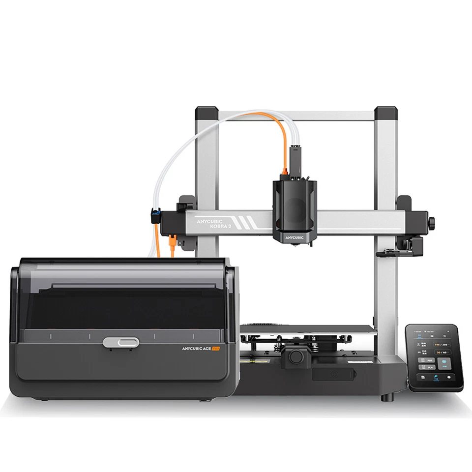 🔥90% Refurbished🔥 Anycubic Kobra 3 Combo Mehrfarbiger Druck 3D Drucker 90% Neu - Bild 2 von 4