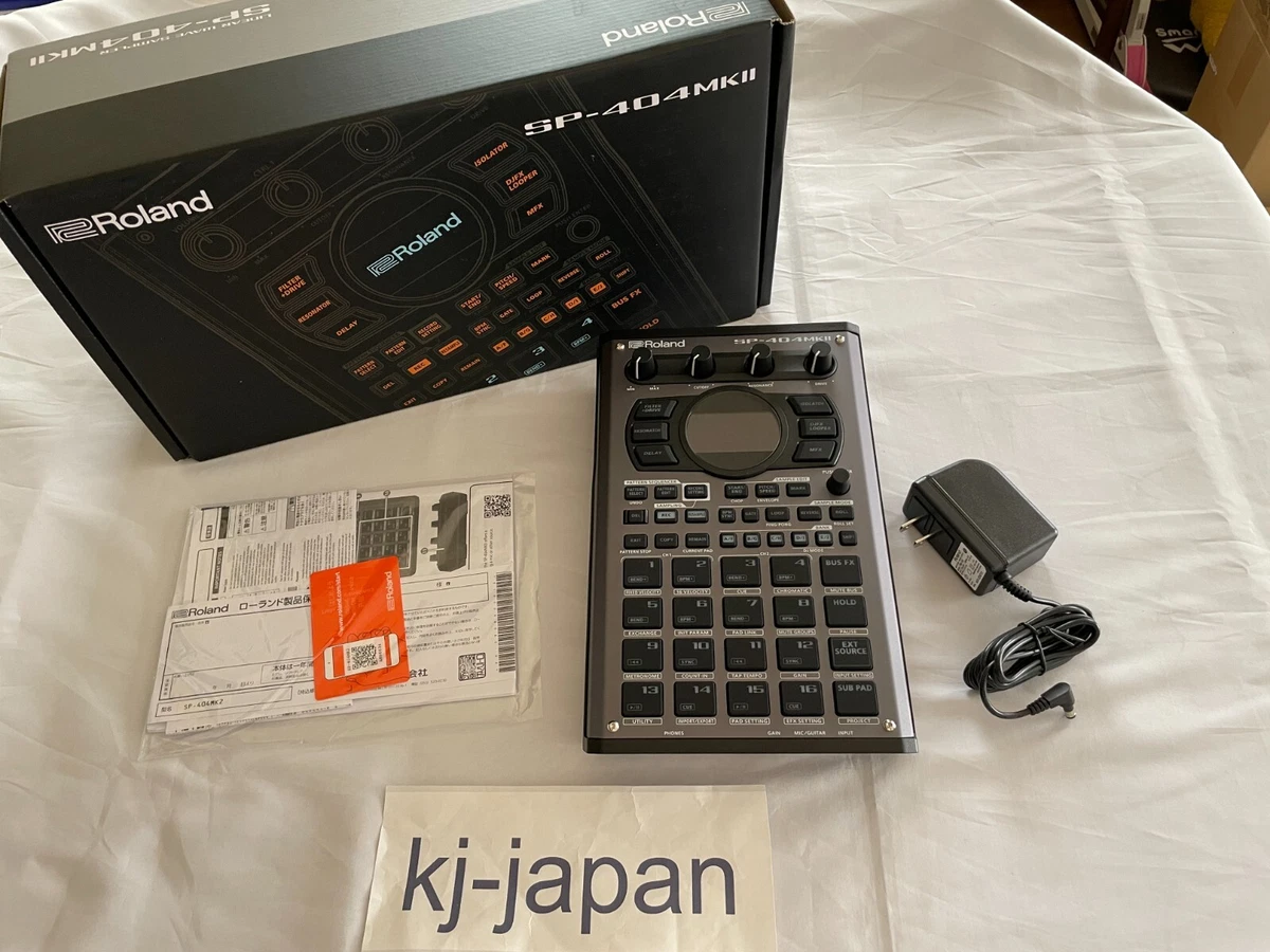 Roland SP-404 MK2 MKII Creative Effector Sampler Beatmaking Machine LINEAR WAVE