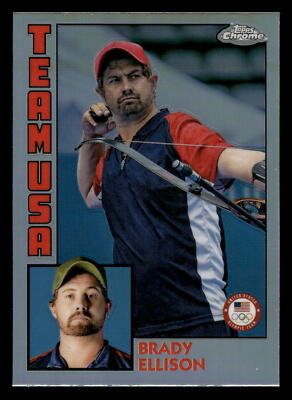 2024 Topps Chrome US Olympic Hopefuls BRADY ELLISON 1984 #84T-16