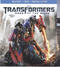 No Disc No Case ORIGINAL COVER ART Transformers Dark of Moon 2011 Bluray Cover 