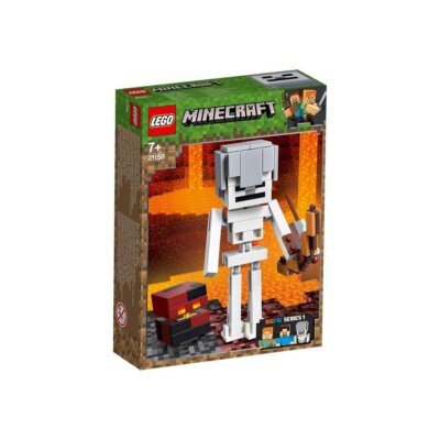 LEGO  Minecraft  21150 BigFig Skelett mit Magmawürfel