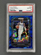 JADEN HARDY 2022 PANINI PRIZM BLUE ICE #226 ROOKIE RC #d 103/125 PSA 10 GEM MINT