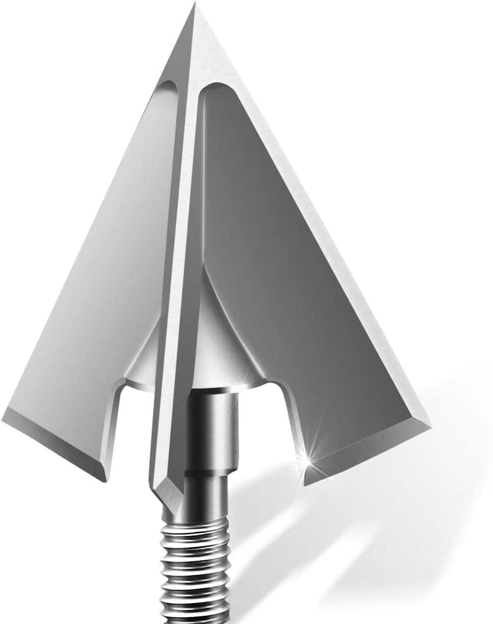 4Pack Archery Broadhead 3 Blade 125/100 Grain Broadhead Solid Hunting