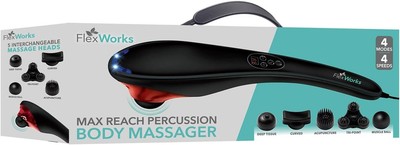 FLEXWORKS MAX REACH PERCUSSION BODY MASSAGER