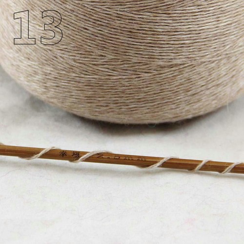 NEW Luxurious Soft 1x100g Cone Soft Pure Cashmere Hand Knitting Crochet Yarn 13 - Picture 6 of 21