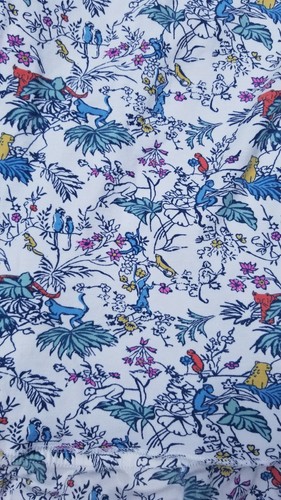 Roller Rabbit Kids Pajama Set Size 8 100% Pima Cotton Floral Animals 2pc Rare - Picture 9 of 9