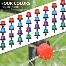  Adjustable Emitter Dripper Micro Drip Irrigation Sprinkler Watering System Lot