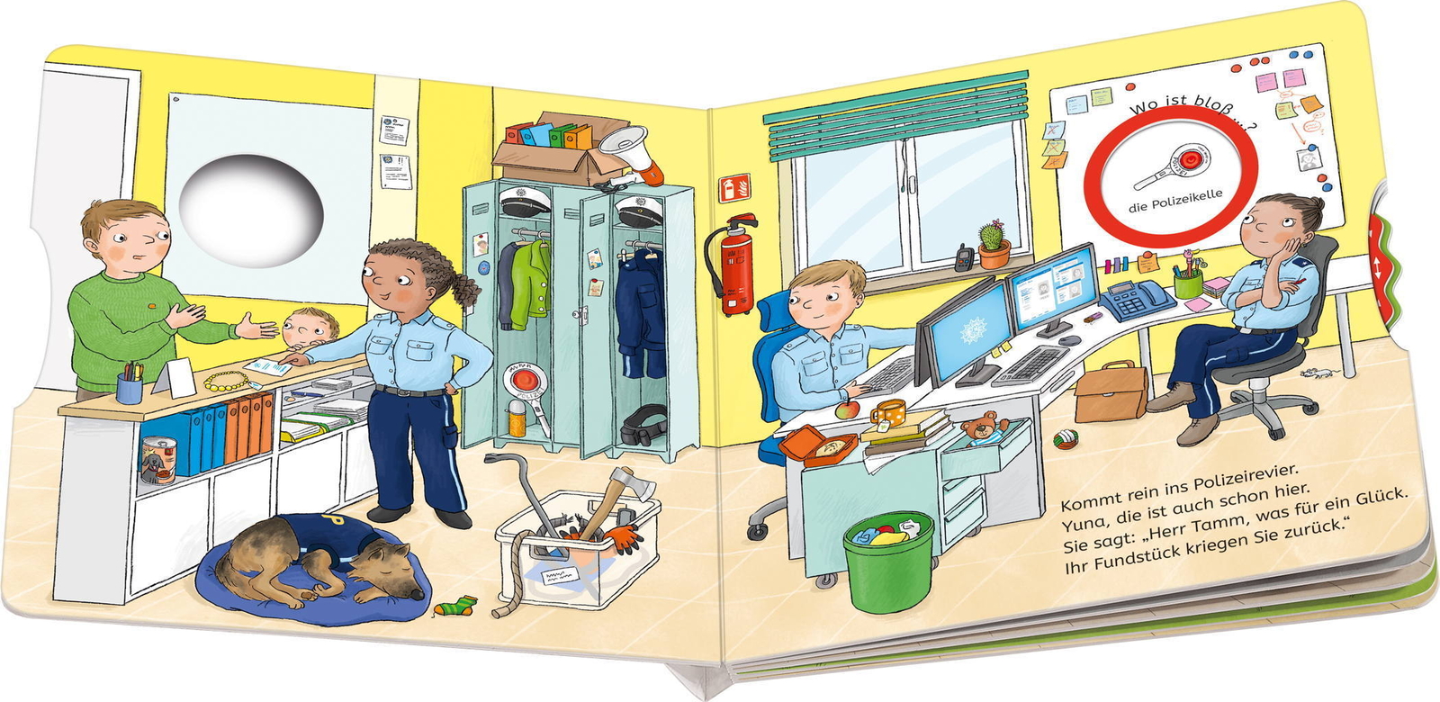 Thumbnail - Ravensburger Buch Pappbilderbuch Wo Ist Bloß ? Polizei-buch Sachen