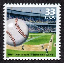 USA, SCOTT # 3187-C, MNH STAMP THE SHOT HEARD ROUND THE WORLD, BASEBALL PLAYOFF