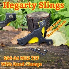 CATAPULT/SLINSHOT, SS4-24 MK2 TTF, BAND CLAMPS , BLK POLY, HEGARTY SLINGS