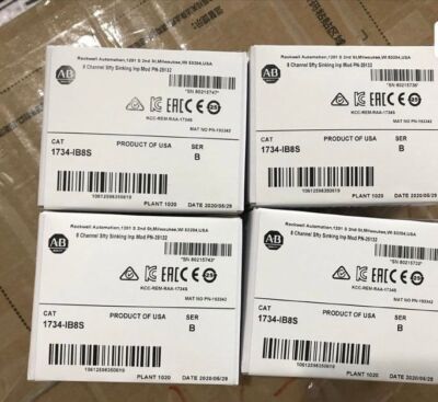1PC AB 1734-IB8S PLC MODULE 1734IB8S NEW One Year Warranty #
