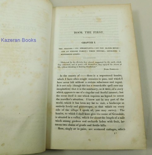 Antique Leather Book Lord Lytton Eugene Aram A Tale 1832 First Edition Year Pub - Picture 6 of 15