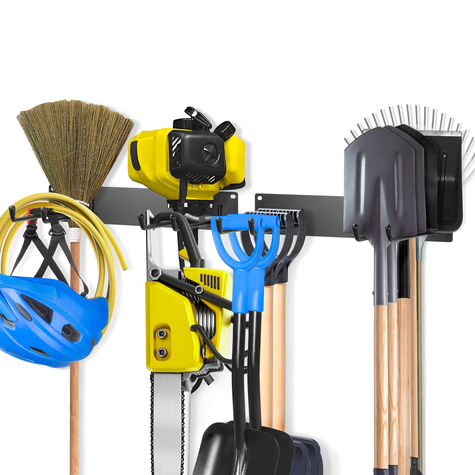Garage Tool Organizer,2 Pack Garage Organization Wall Mount,Heavy-Duty Steel ...