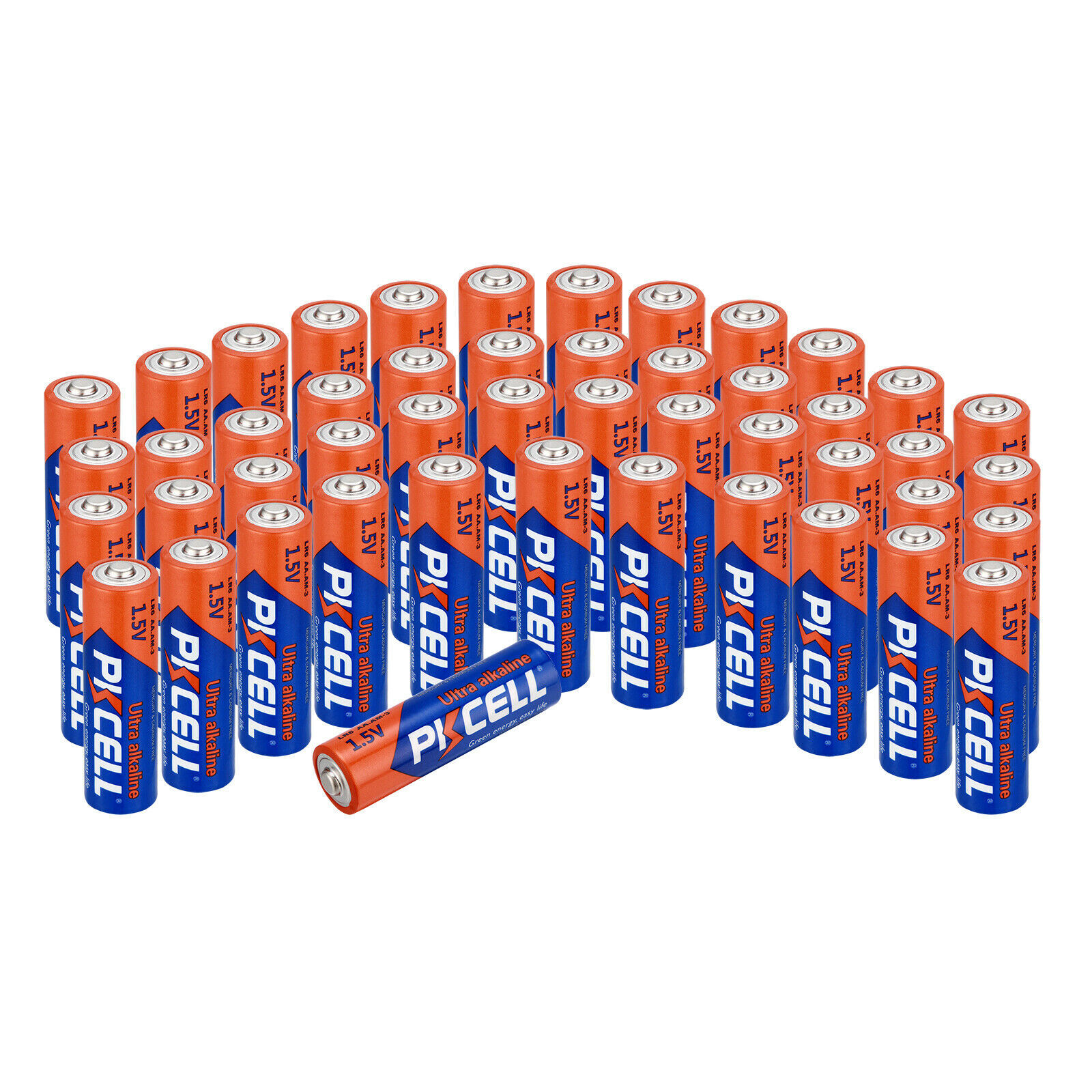 300Pcs AA Industrial Alkaline Batteries Double A MN1500 4006 1.5V Cell Lots Bulk