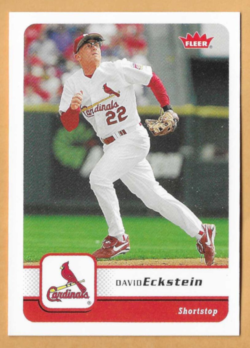 DAVID ECKSTEIN ST. LOUIS CARDINALS #84 - FLEER NM-MT 2006