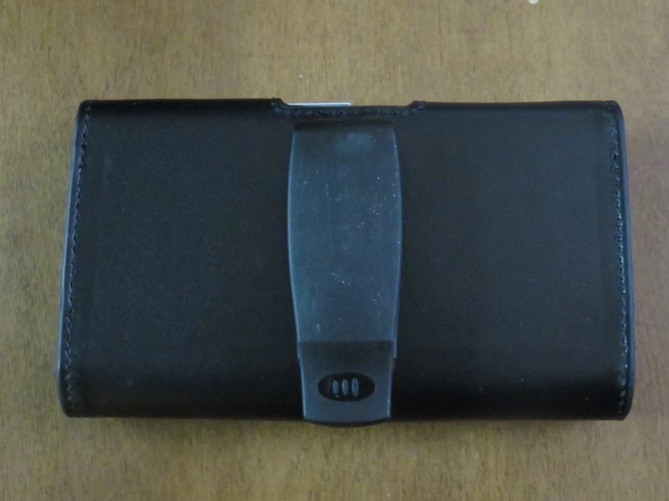 Funda de cuero horizontal AGF Premium. Compatible con la mayoría de los teléfonos grandes (por AT&T) Foto 2 de 4