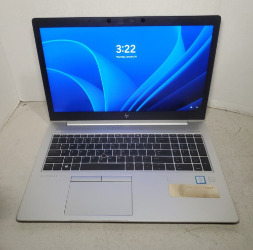 HP EliteBook 850 G5 15.6" Laptop i7-8550U 1.8GHz 8GB RAM 256GB SSD Win11 #69