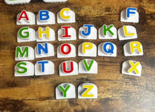 Leap Frog Tads Fridge Phonics Replacement Magnets lot of 26 Best Mom Best Dad Me