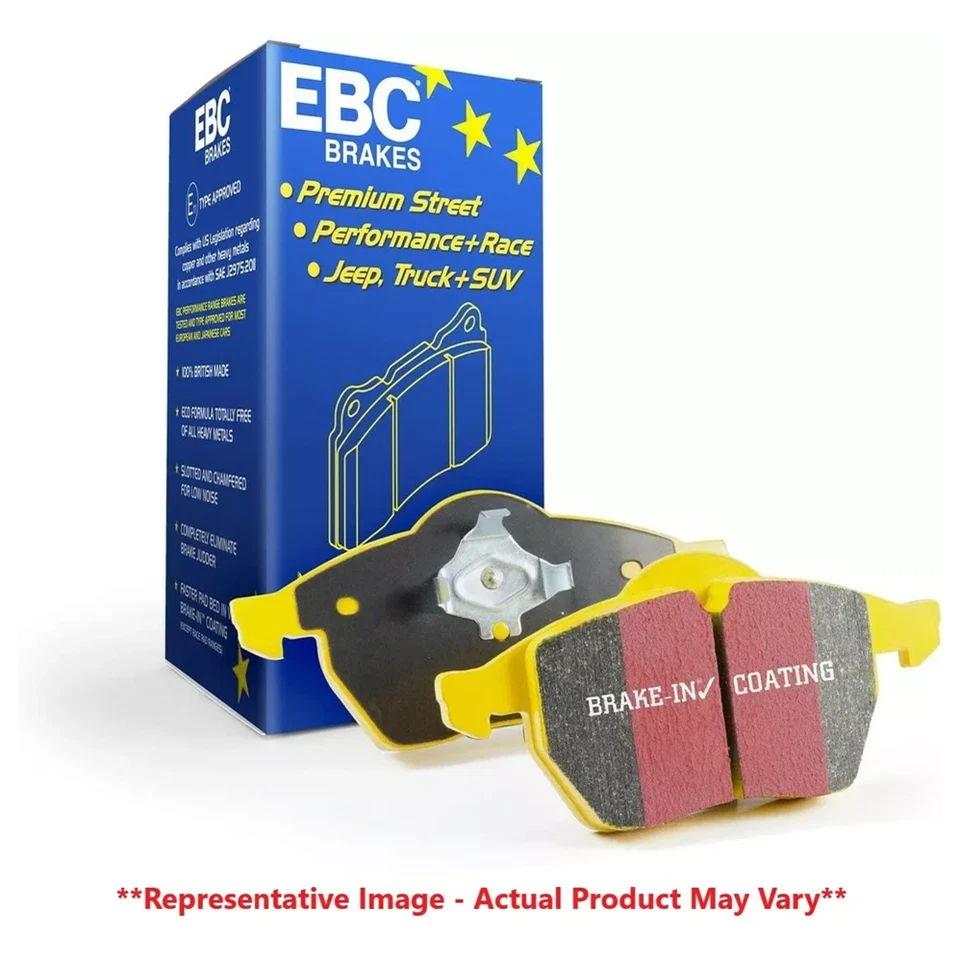 Juego de pastillas de freno delanteras EBC Yellowstuff para Porsche Cayenne 2004-2007 3,2 L #DP41521R Foto 3 de 4