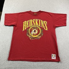 VINTAGE Washington Redskins Shirt Mens XL Single Stitch NFL NutMeg USA MADE 90s
