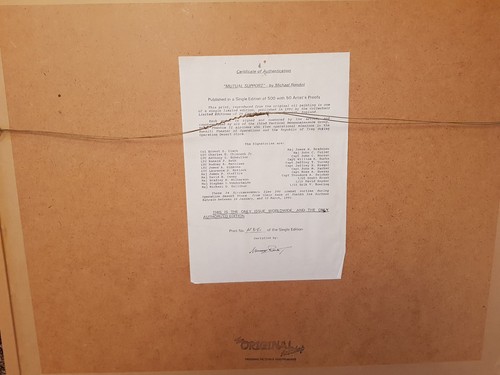 RARE MICHAEL RONDOT ARTIST PROOF LIMITED EDITION 'MUTUAL SUPPORT' PHANTOM JET - Picture 3 of 4