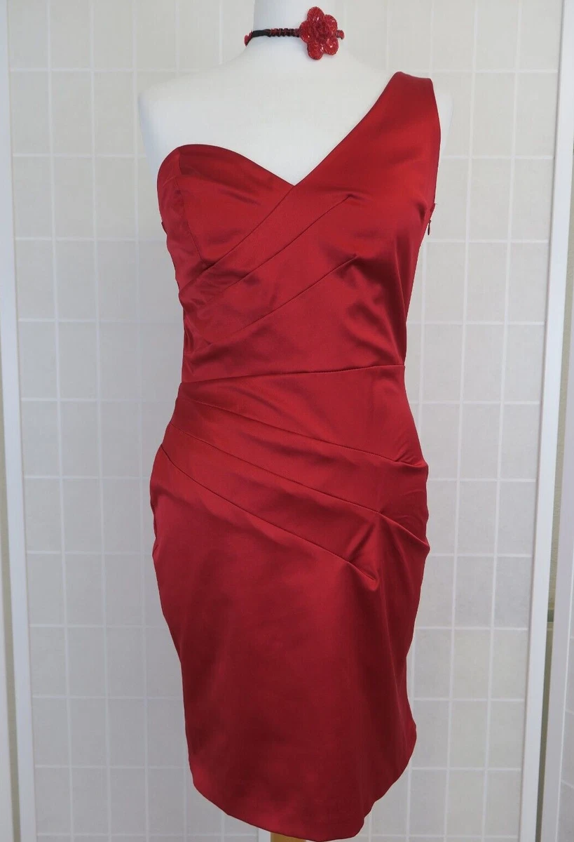 open lace back dress Norman Maryjane Red Patent 39