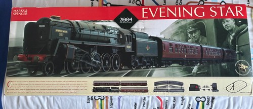 N/O Hornby R1024/ Marks & Spencer Evening Star Train Class 9F 92220 (Bi-Cen2004) | Condition: New: Other (See Details)