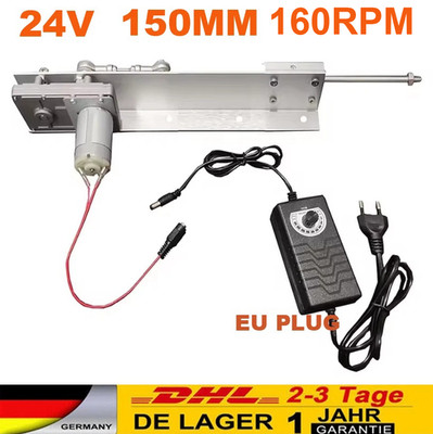 Elektrischer Linearmotor 24V Hubkolbenmotor Reciprocating Linear Actuator 150mm