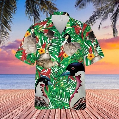 Nene Bird For Bird Lover Cool Design   Aloha Hawaiian Shirt