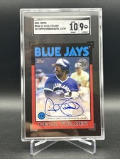2021 Topps #86A-CF Cecil Fielder Auto /25 SGC 9