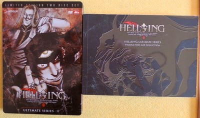 Hellsing Ultimate Series 2 Limited Edition DVD + Art Book 2007 discs unscratched